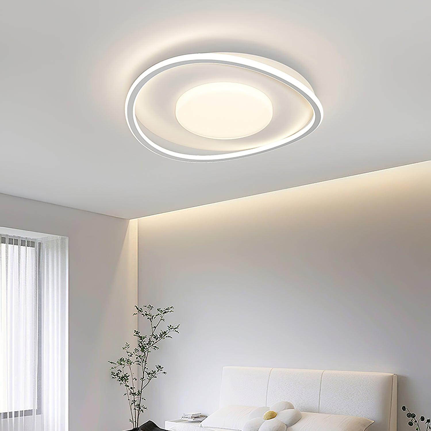 Solara Ceiling Lamp Minimalist Geometry LED-Neutral Decor