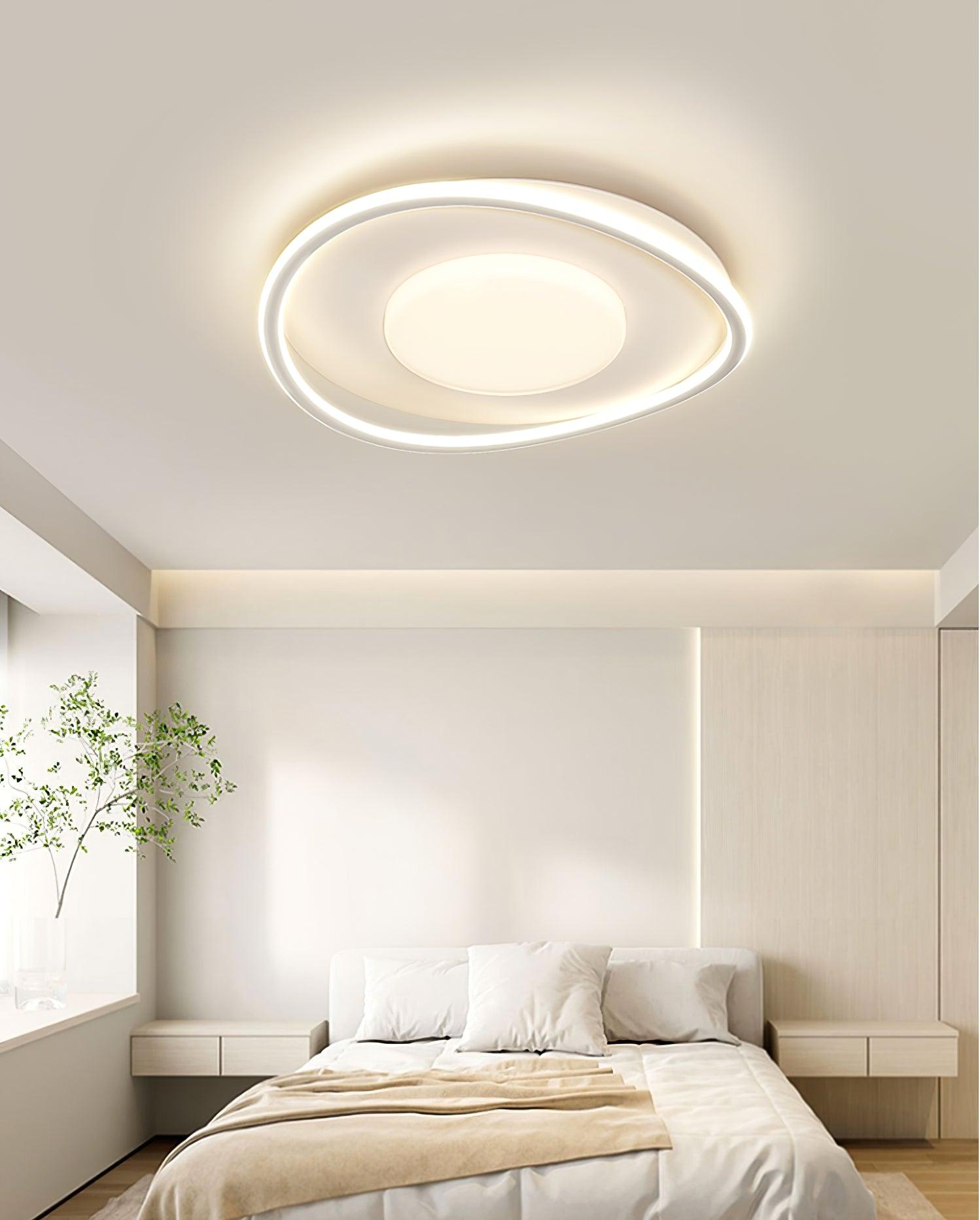 Solara Ceiling Lamp Minimalist Geometry LED-Neutral Decor