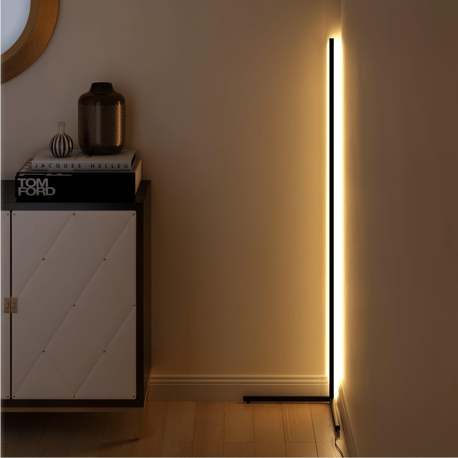 Halion Minimalist Floor Lamp-Neutral Decor