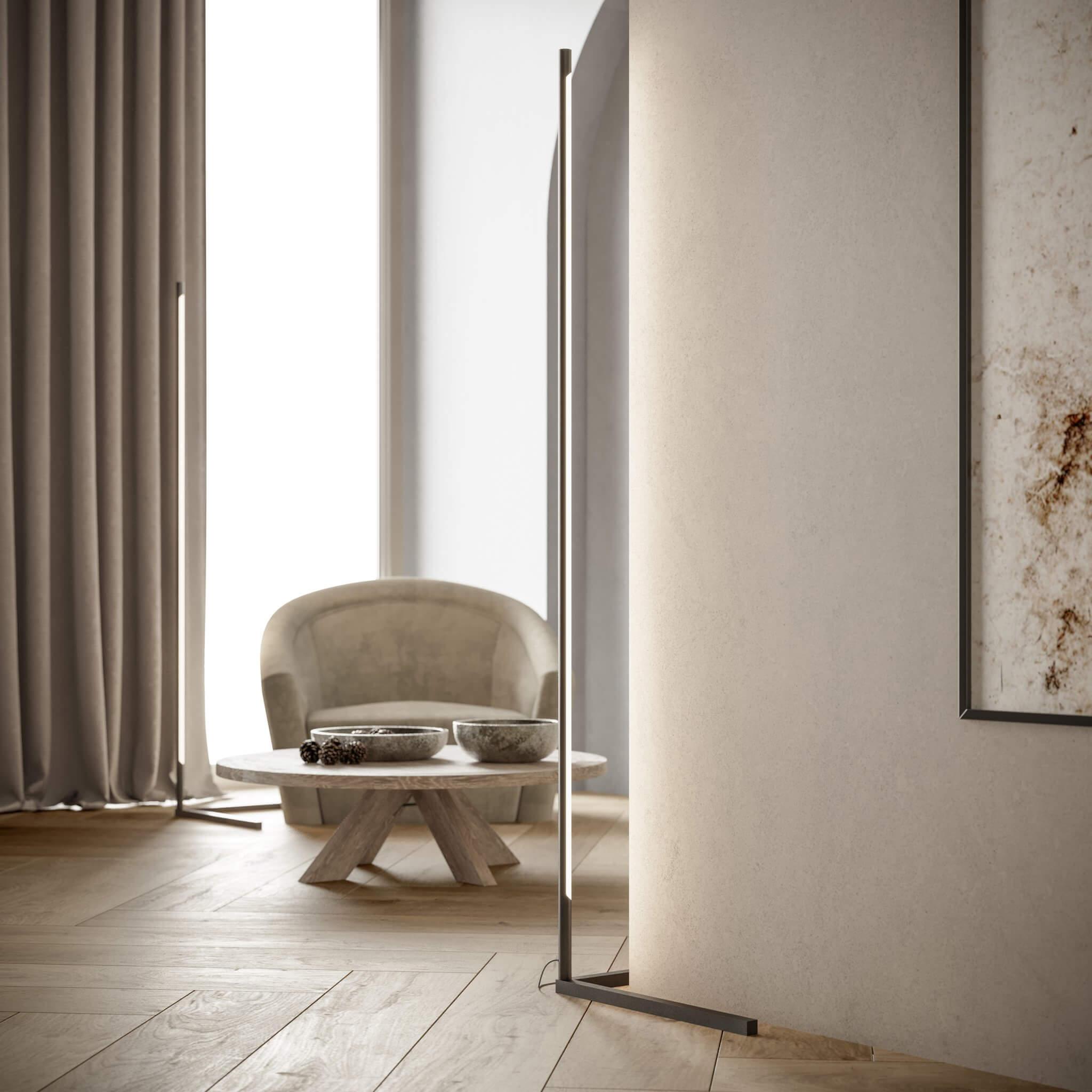 Halion Minimalist Floor Lamp-Neutral Decor