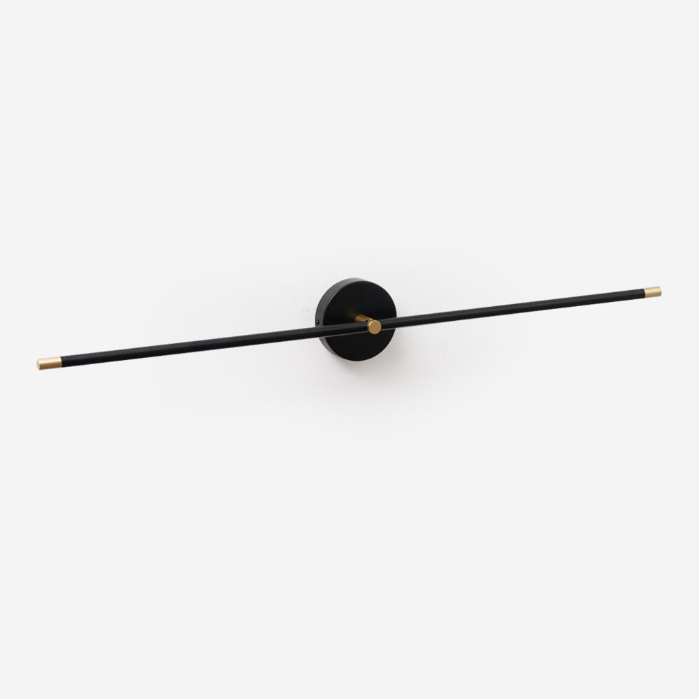 Eloria Wall Lamp Minimalist Linear Rod Double Modern-Neutral Decor