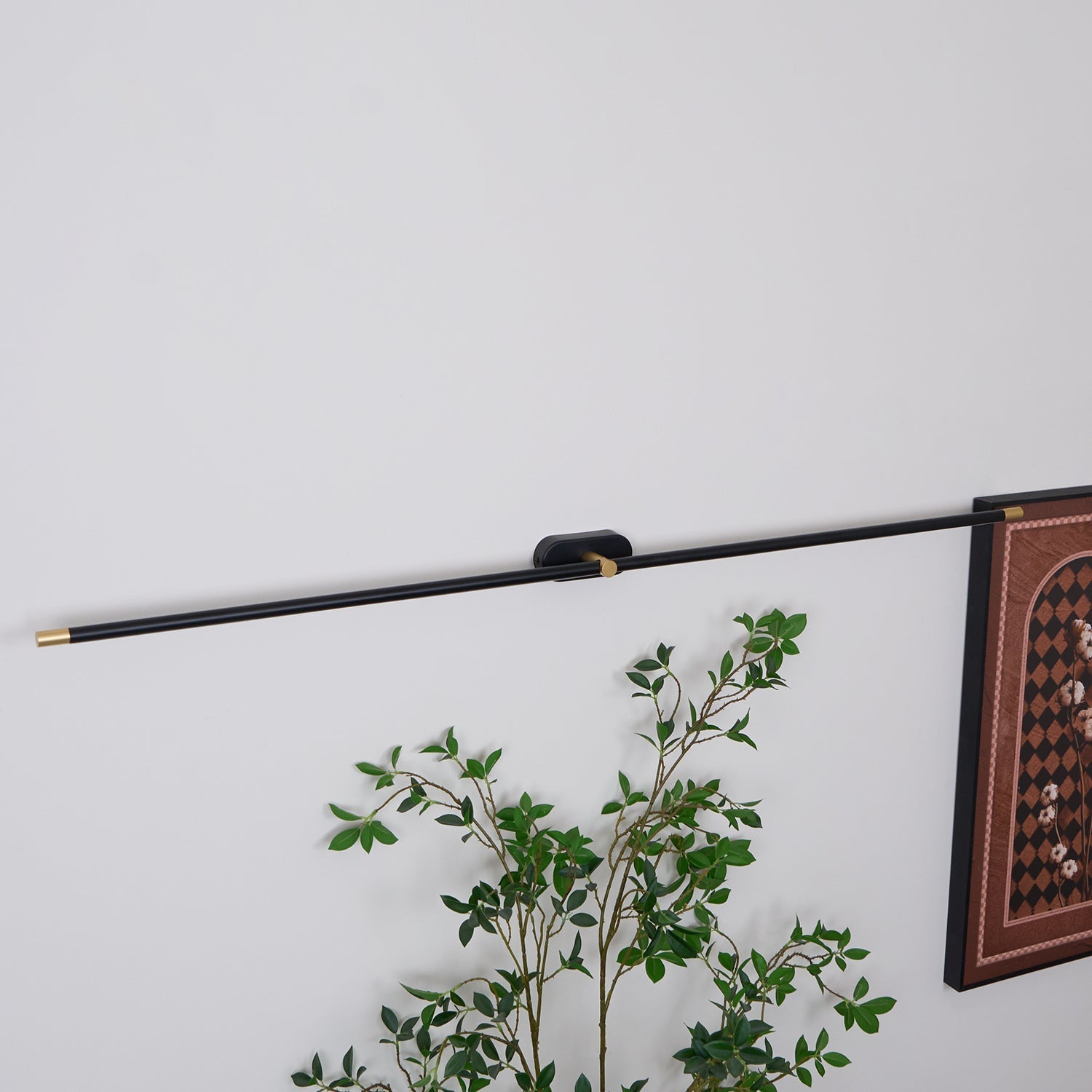 Lustra Wall Lamp Minimalist Linear Rechargeable-Neutral Decor