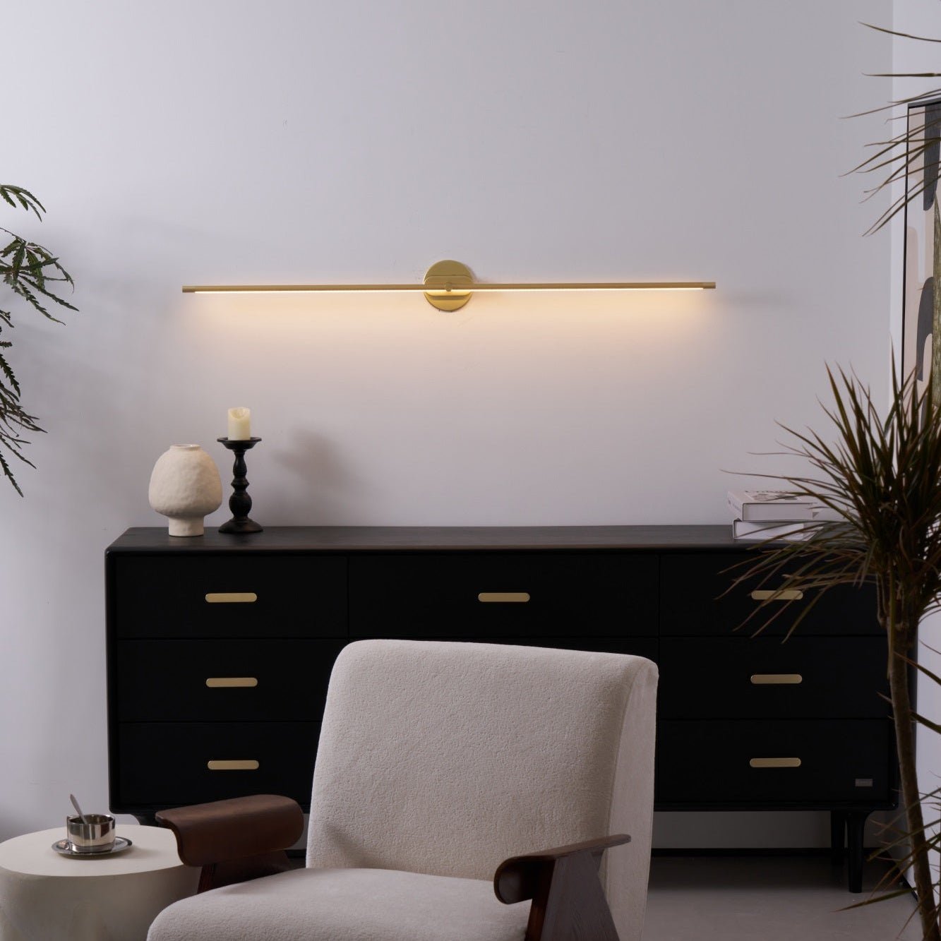 Lustra Wall Lamp Linear Minimalist-Neutral Decor