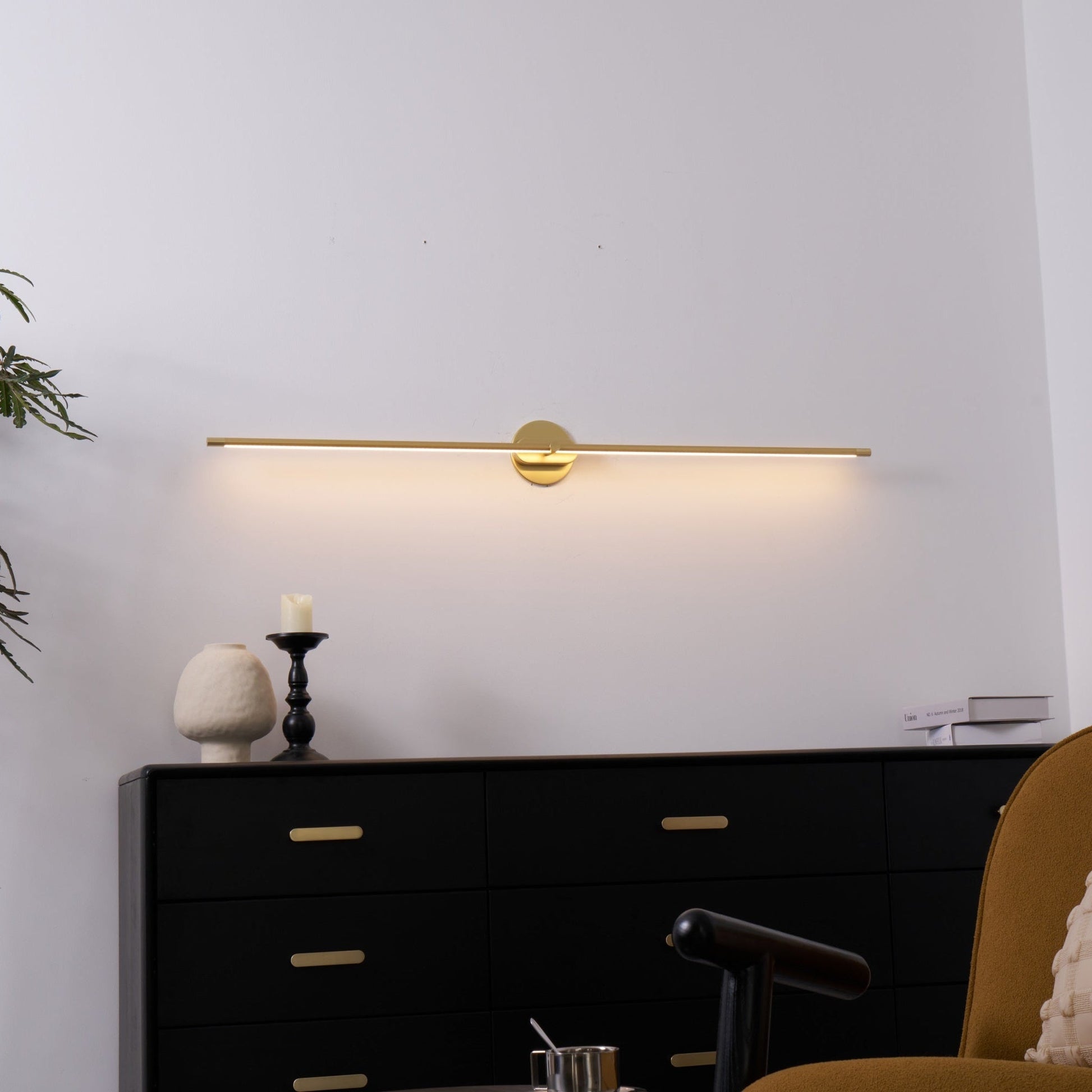 Lustra Wall Lamp Linear Minimalist-Neutral Decor
