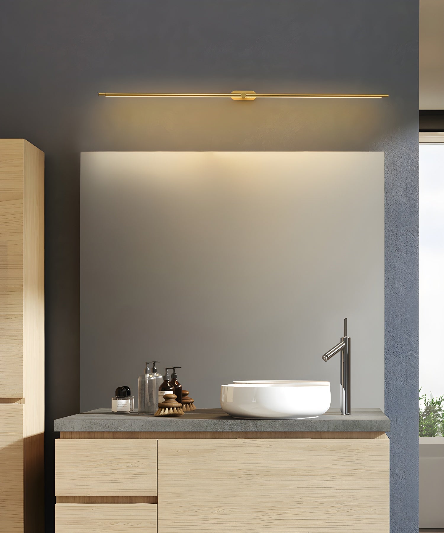 Lustra Wall Lamp Linear Minimalist-Neutral Decor