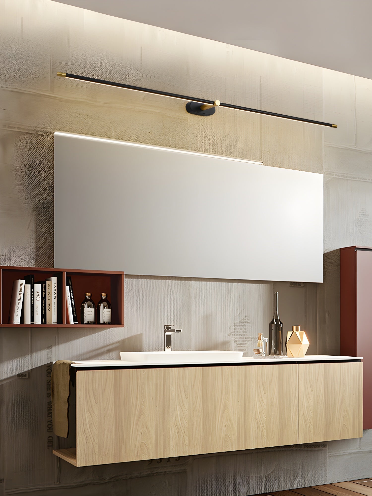 Lustra Wall Lamp Linear Plug-in-Neutral Decor
