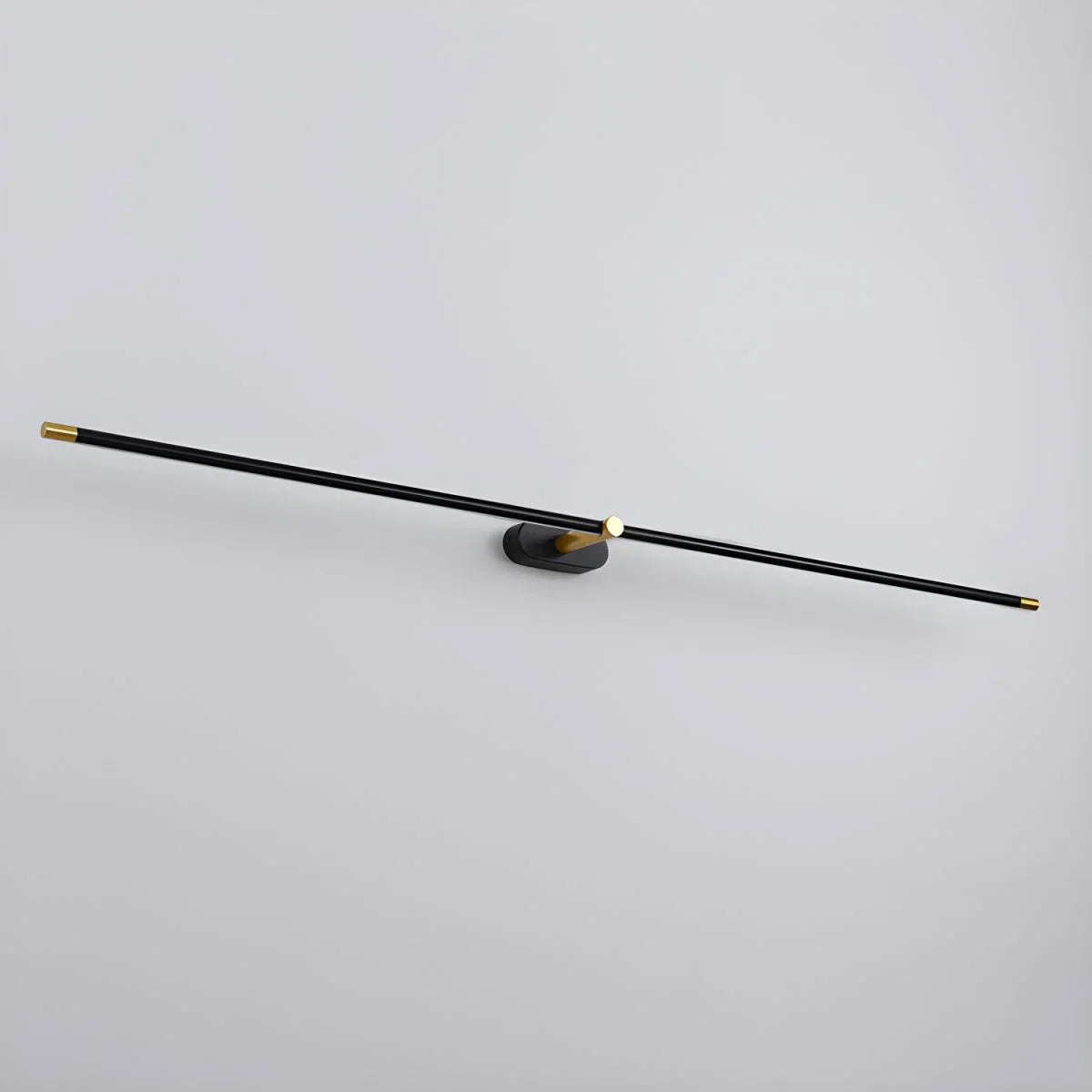 Ivox Minimalist Linear Wall Lamp Gold&Black - Neutral Decor