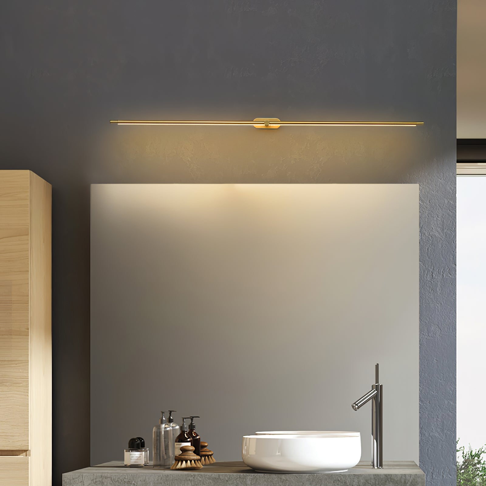 Flano Minimalist Linear Rechargeable Wall Lamp