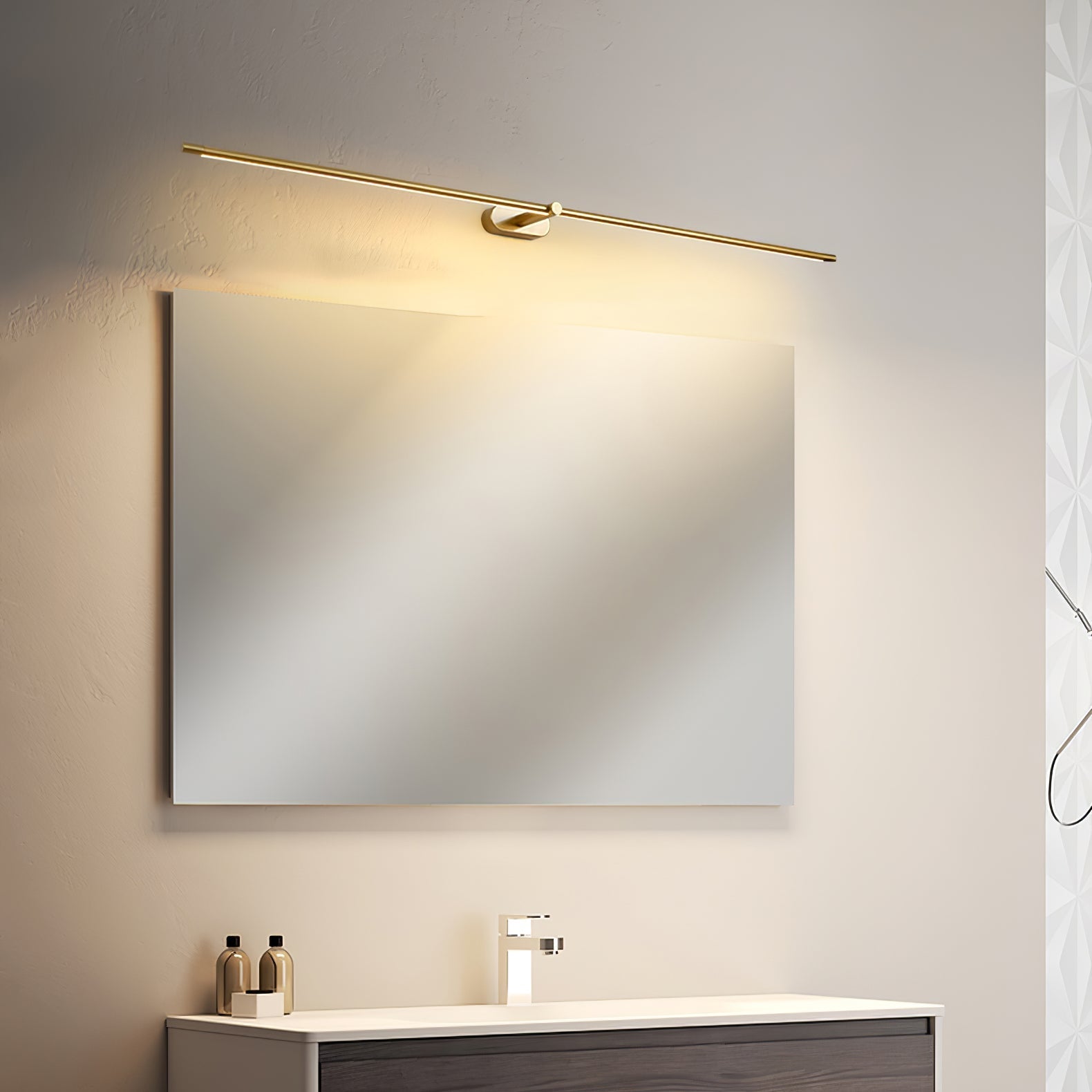 Lustra Wall Lamp Linear Minimalist-Neutral Decor