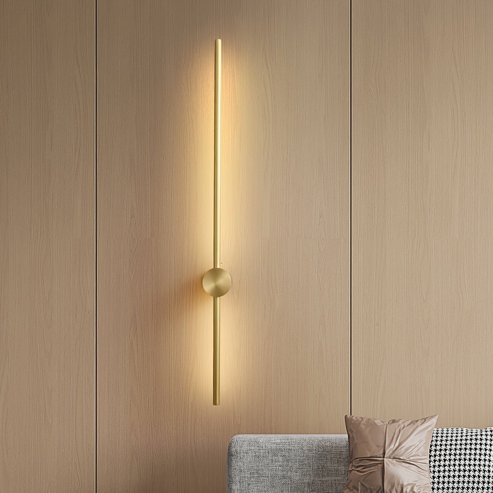 Cithayra Classic Minimalist Vertical Sconce Wall lamp-Neutral Decor