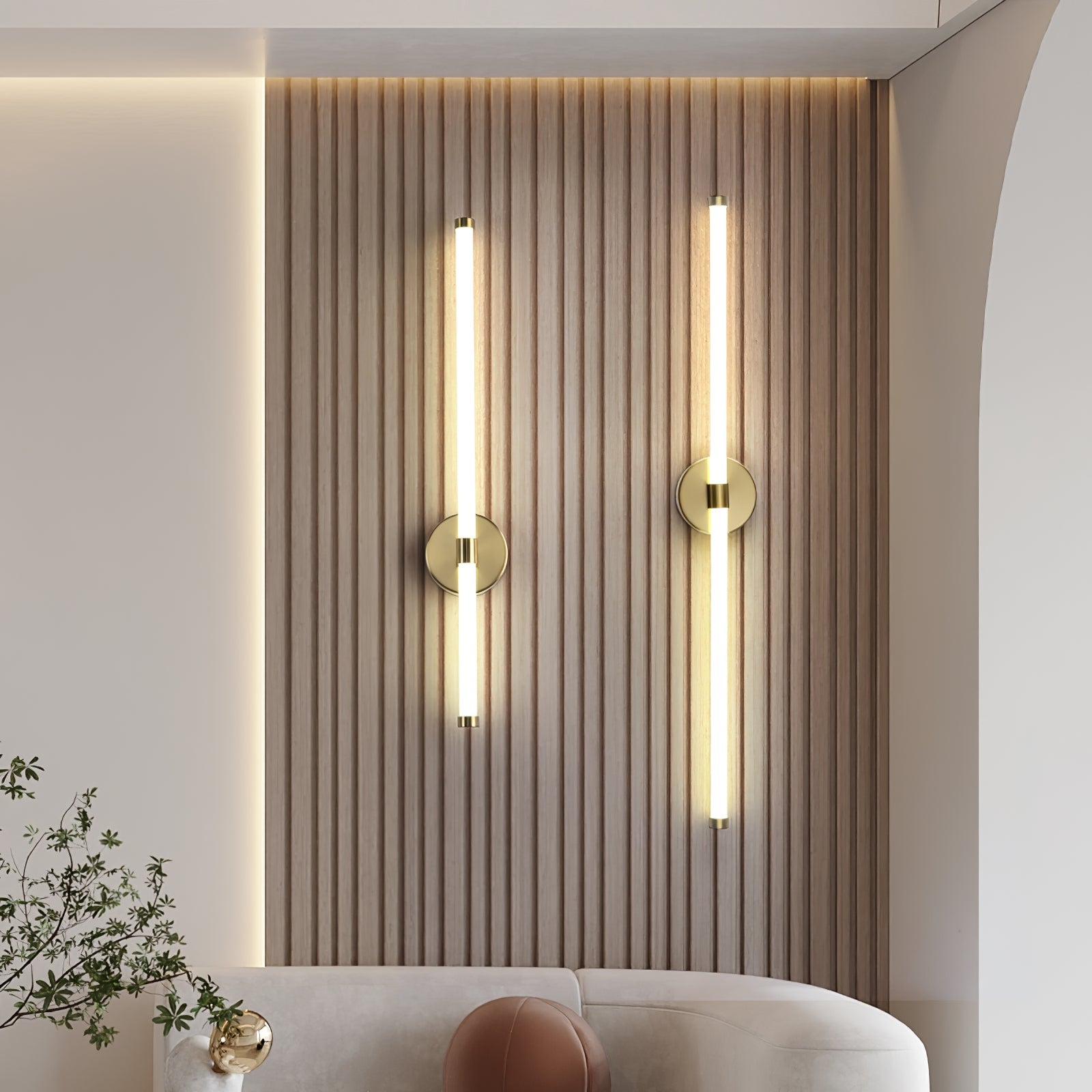 Cithayra Classic Minimalist Vertical Sconce Wall lamp-Neutral Decor