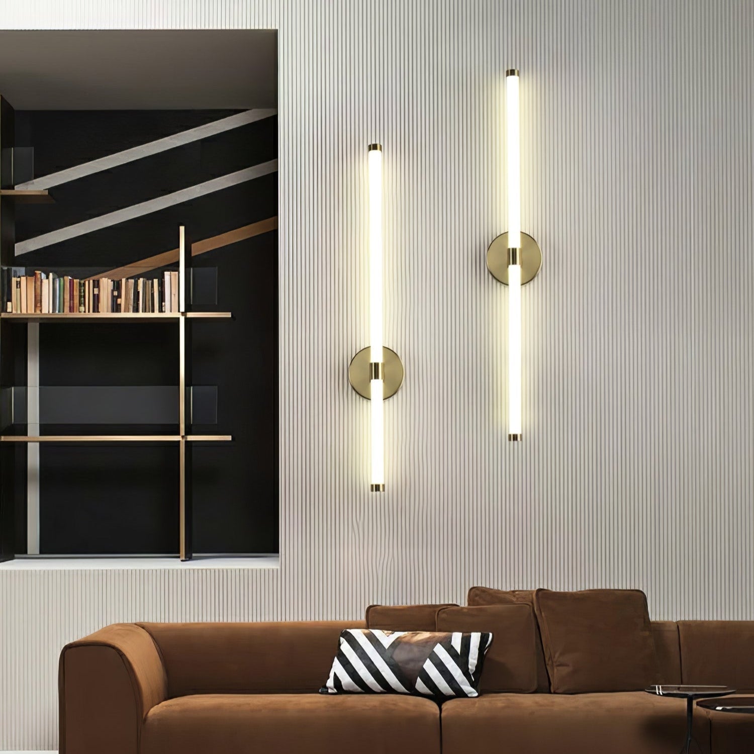 Cithayra Classic Minimalist Vertical Sconce Wall lamp-Neutral Decor