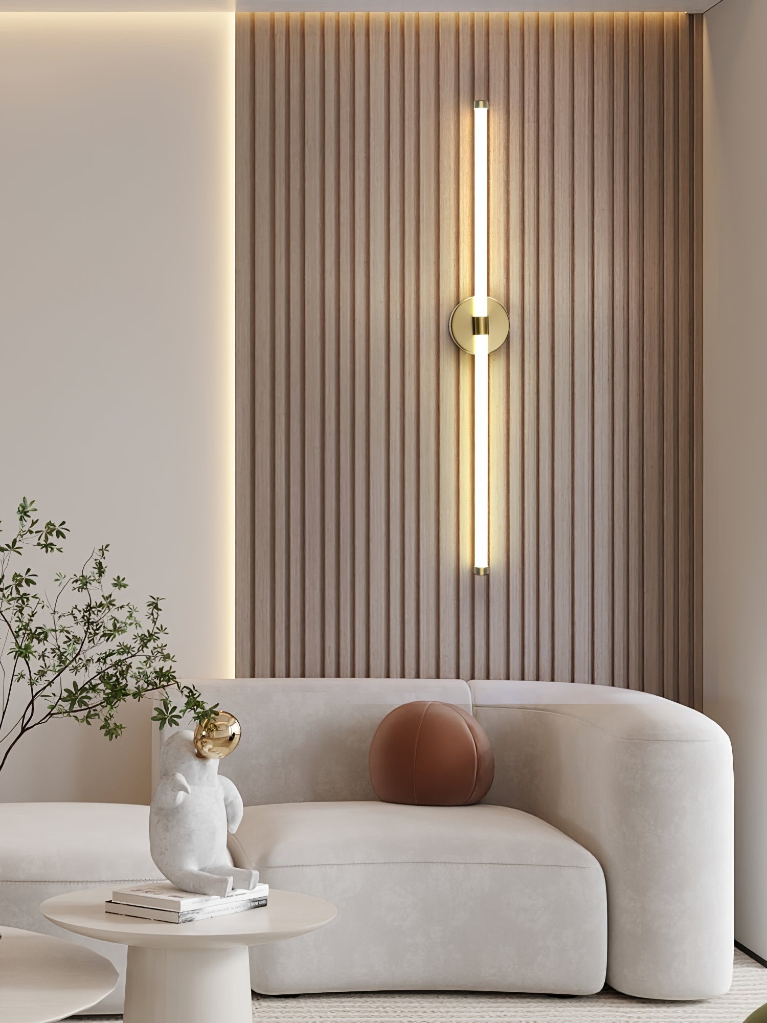 Cithayra Classic Minimalist Vertical Sconce Wall lamp-Neutral Decor