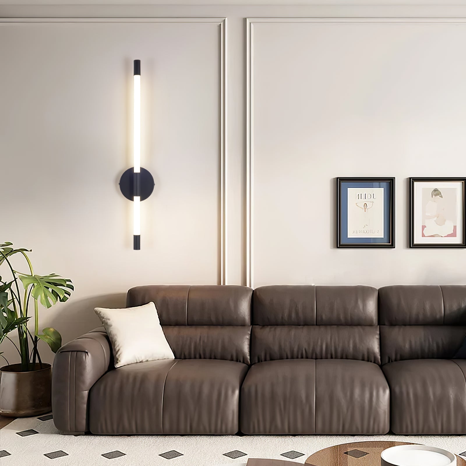 Cithayra Classic Minimalist Vertical Sconce Wall lamp-Neutral Decor