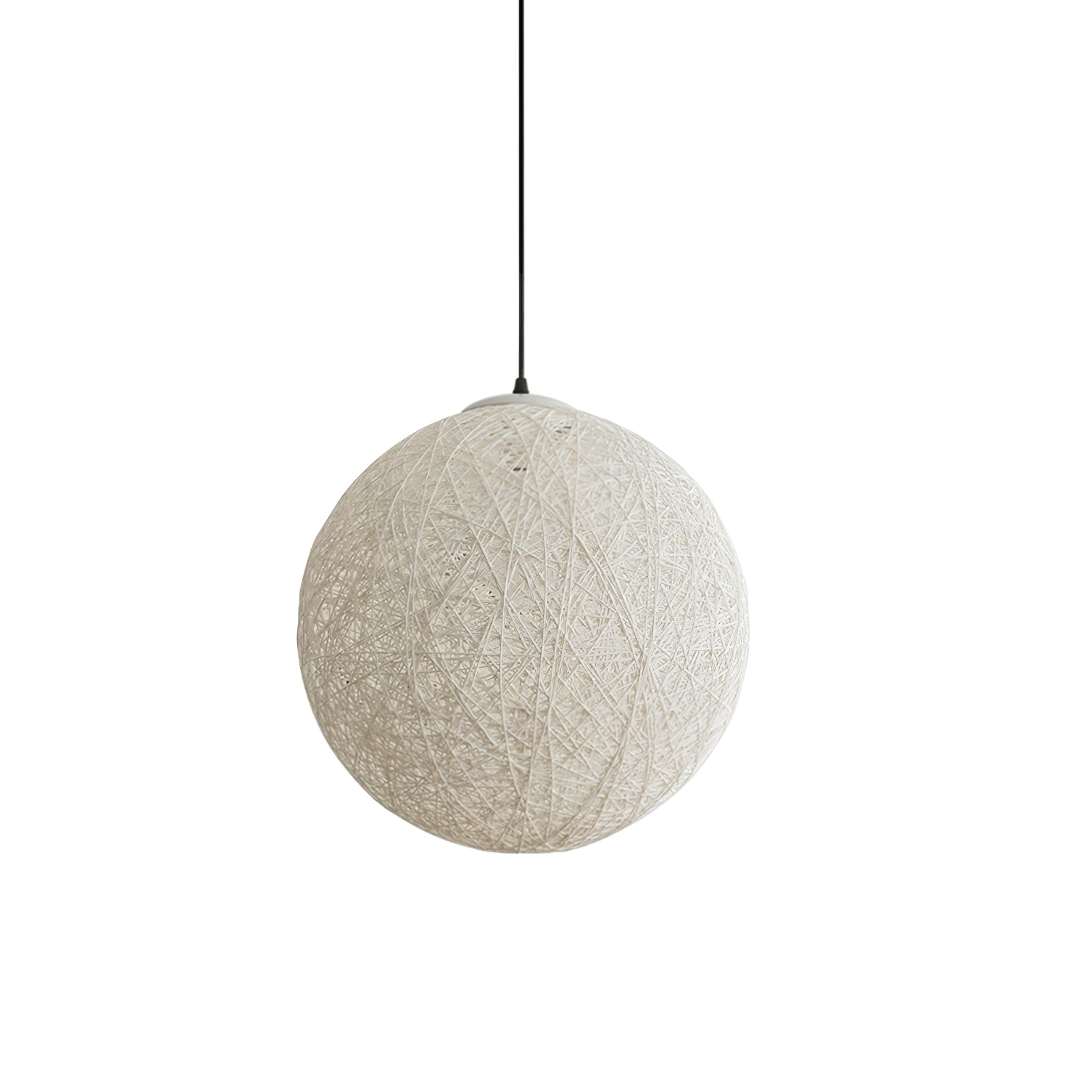 Rovira Pendant Light Hemp Rattan Sphere Bohemian-Neutral Decor