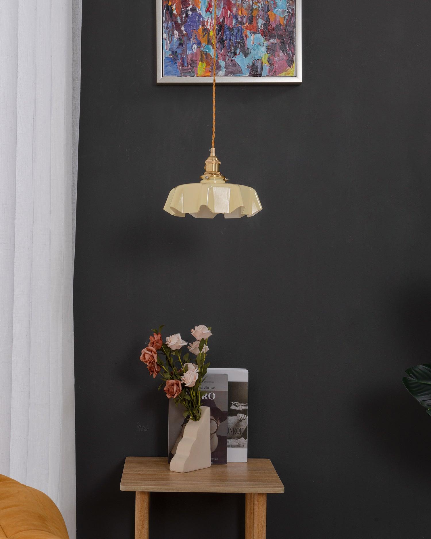 Lustra Pendant Light French Flower for Dining Room-Neutral Decor