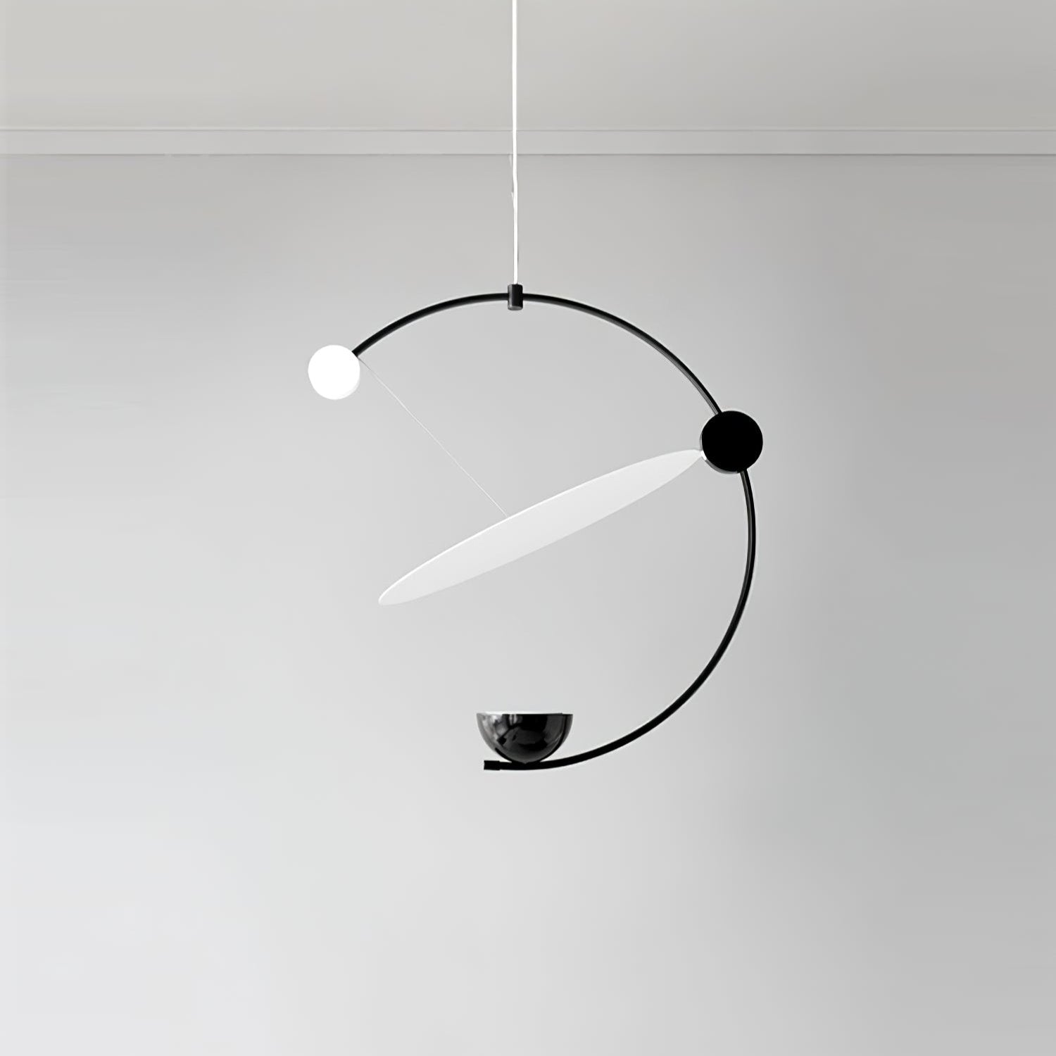 Bane Geometric Pendant Light-Neutral Decor