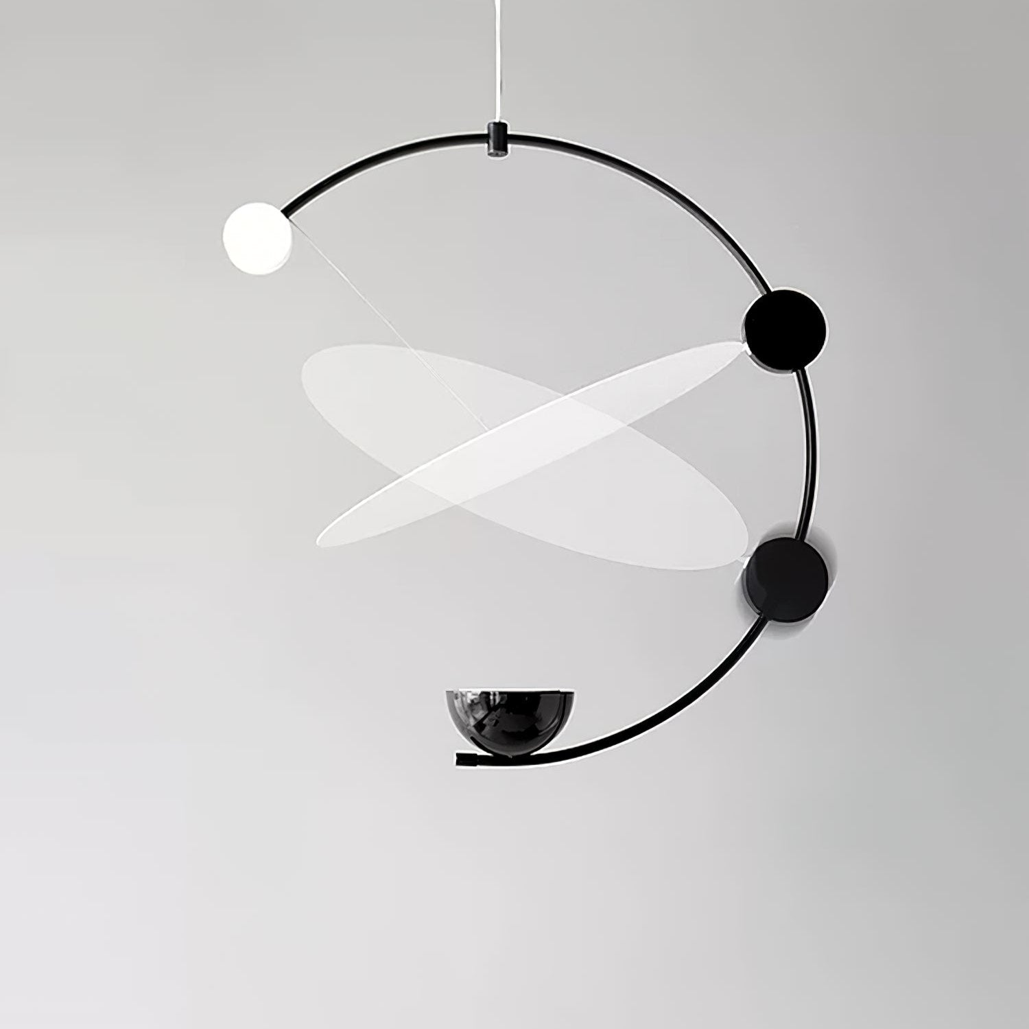 Bane Geometric Pendant Light-Neutral Decor