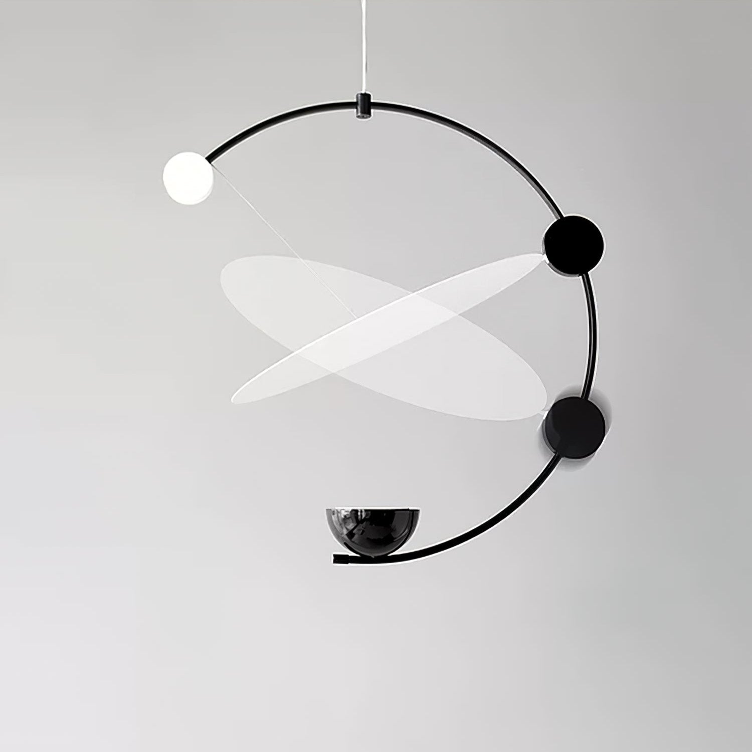 Bane Geometric Pendant Light-Neutral Decor