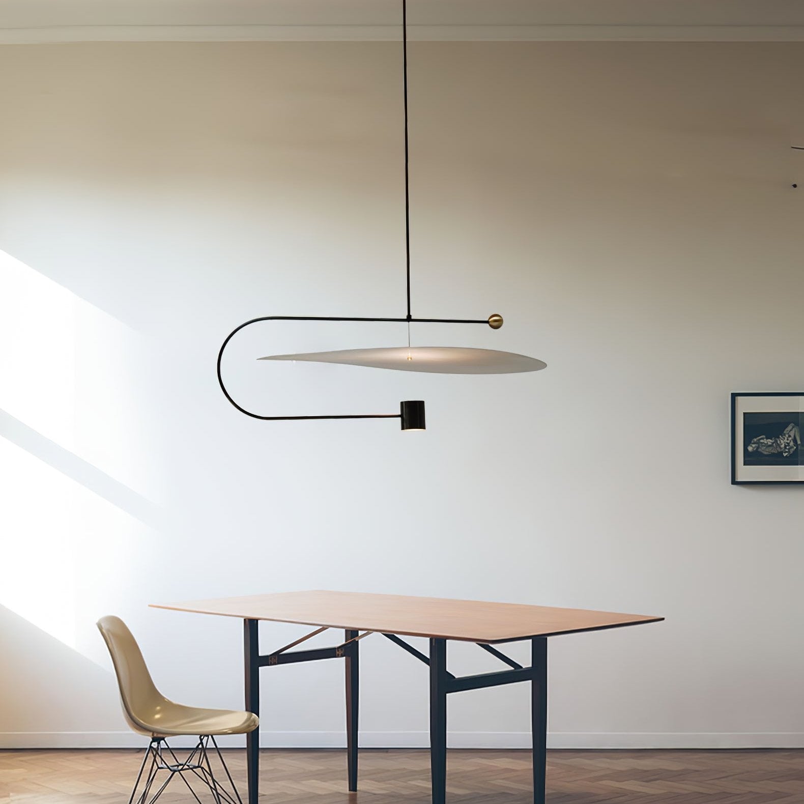 Bane Geometric Pendant Light-Neutral Decor