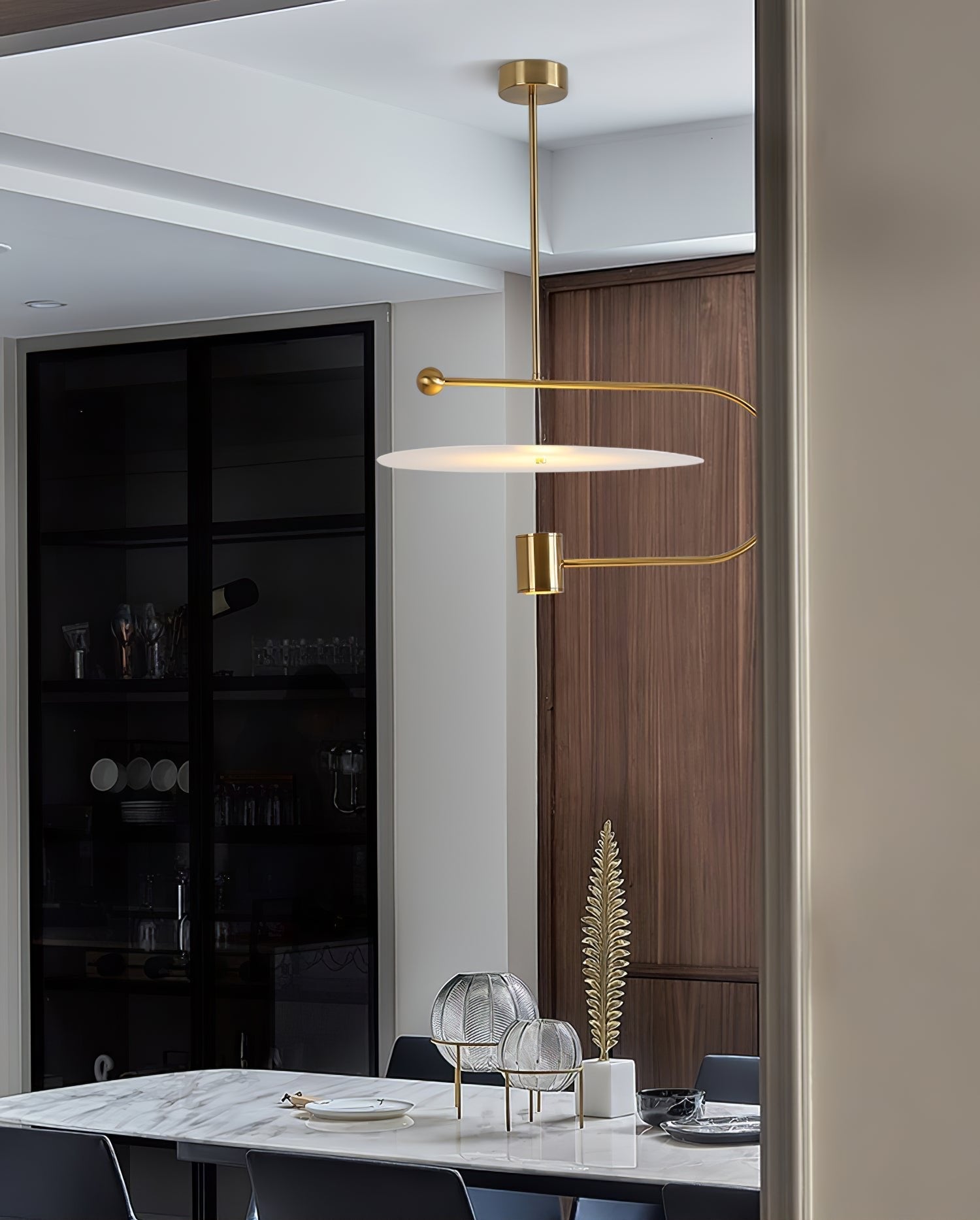 Bane Geometric Pendant Light-Neutral Decor