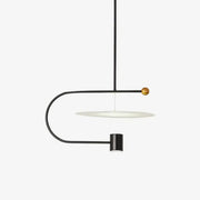 Bane Geometric Pendant Light-Neutral Decor