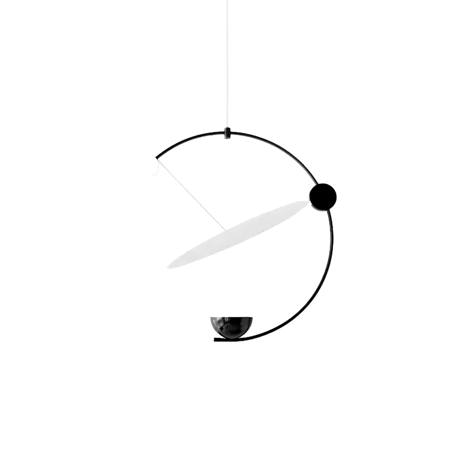Bane Geometric Pendant Light-Neutral Decor