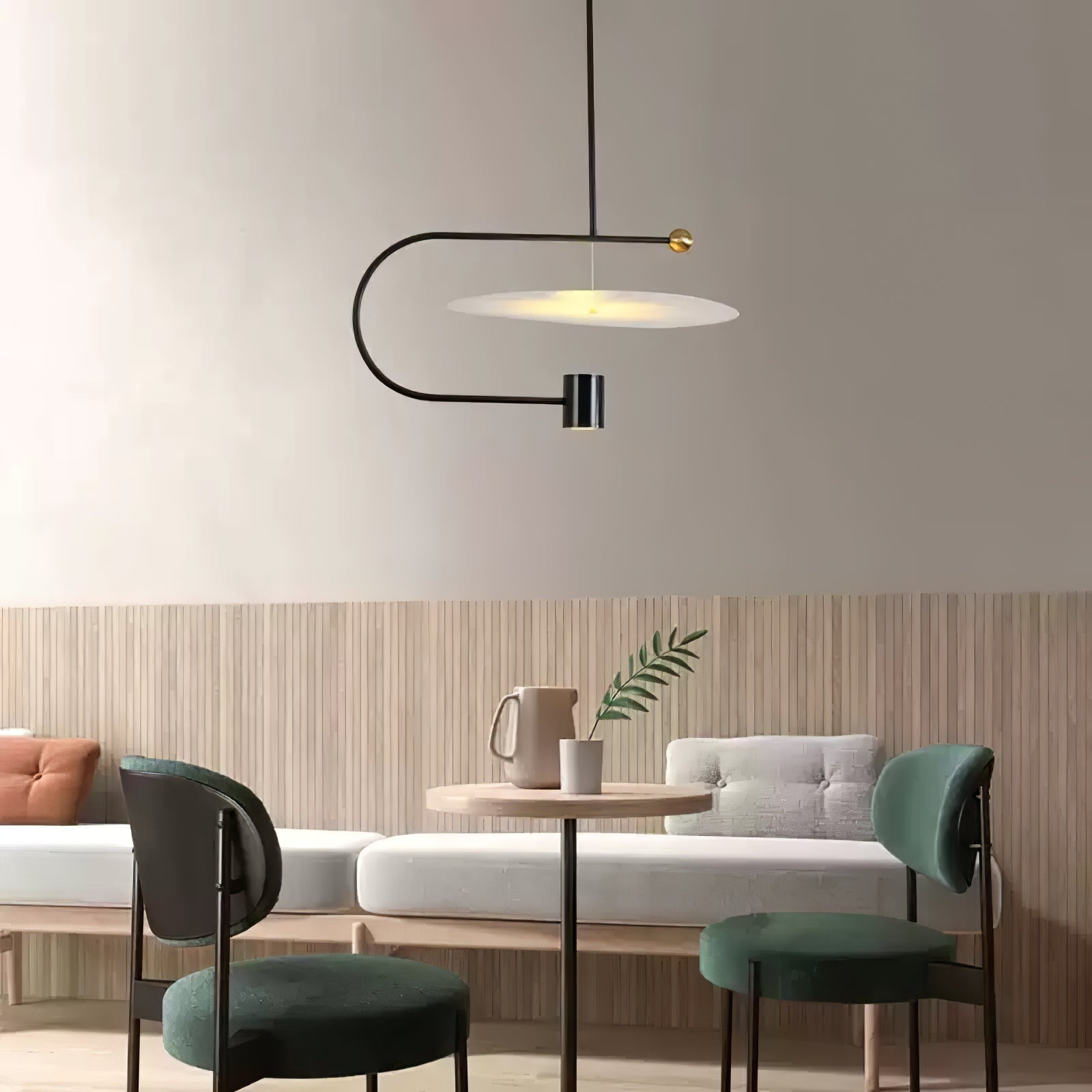 Bane Geometric Pendant Light-Neutral Decor