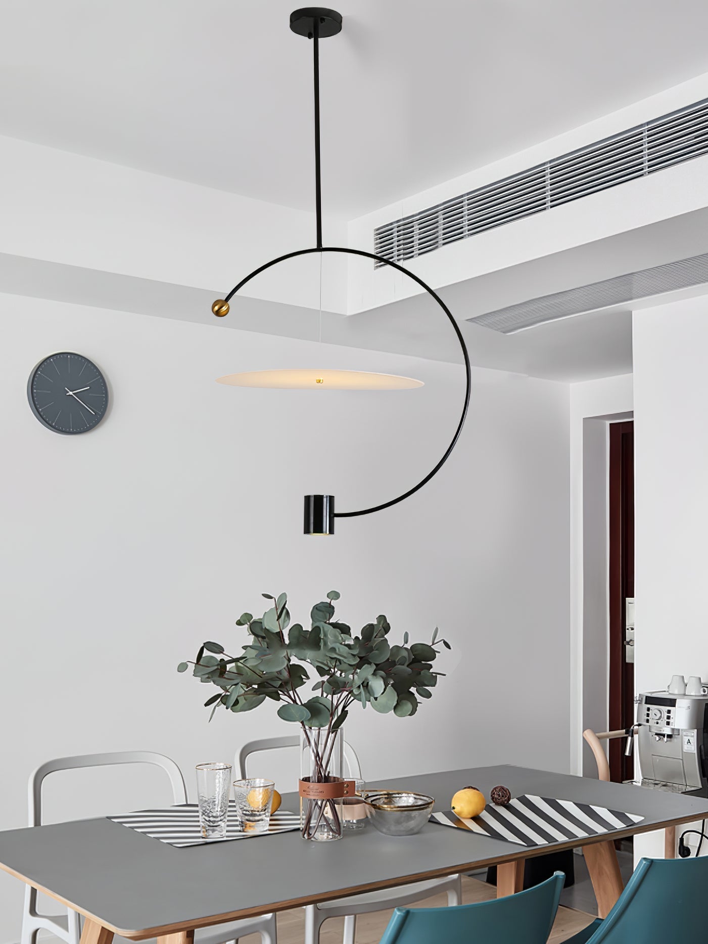 Bane Geometric Pendant Light-Neutral Decor