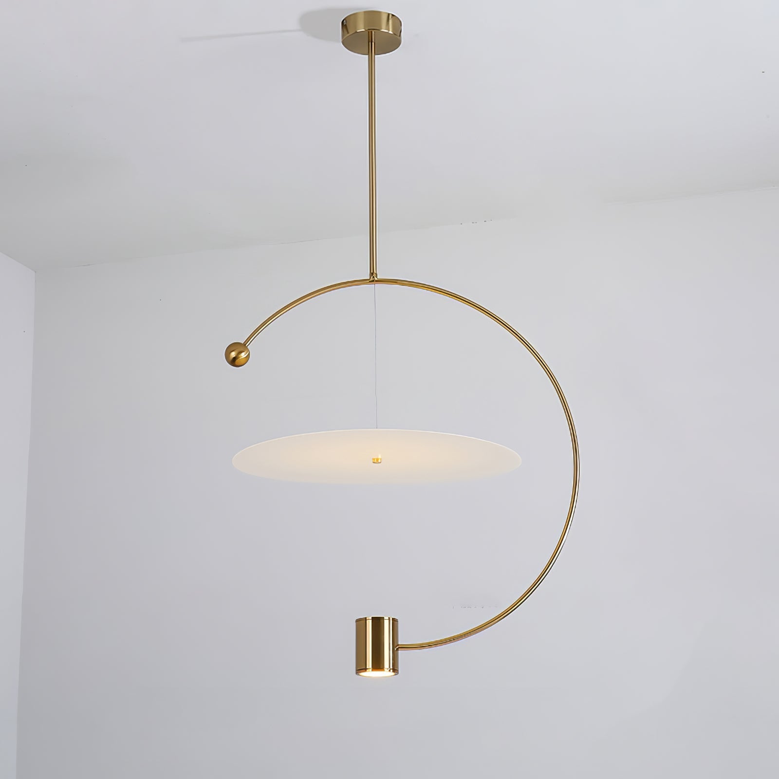 Bane Geometric Pendant Light-Neutral Decor