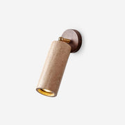 Travion Adjustable Travertine Wall Sconce