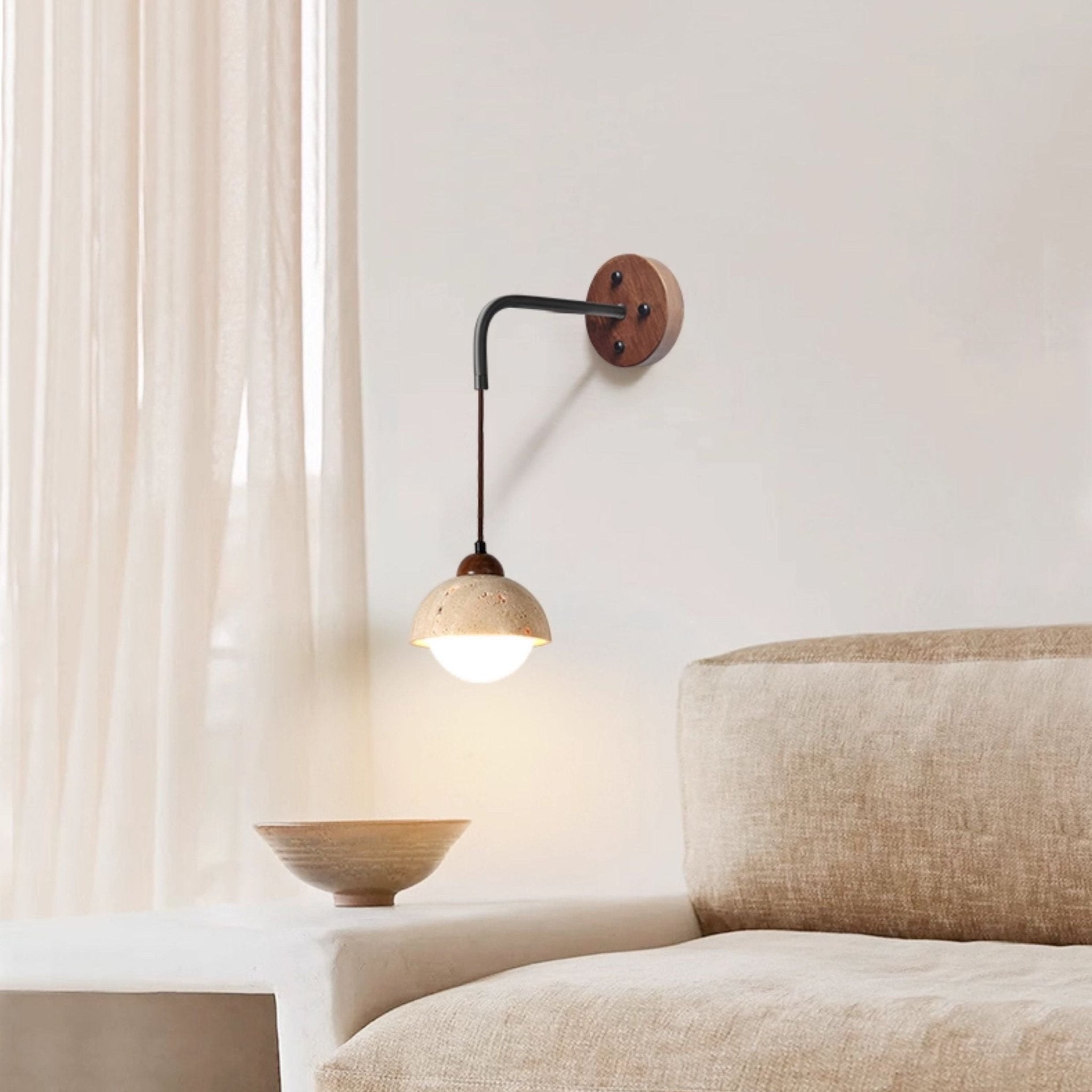 Tavon Cantilever Wall Light-Neutral Decor