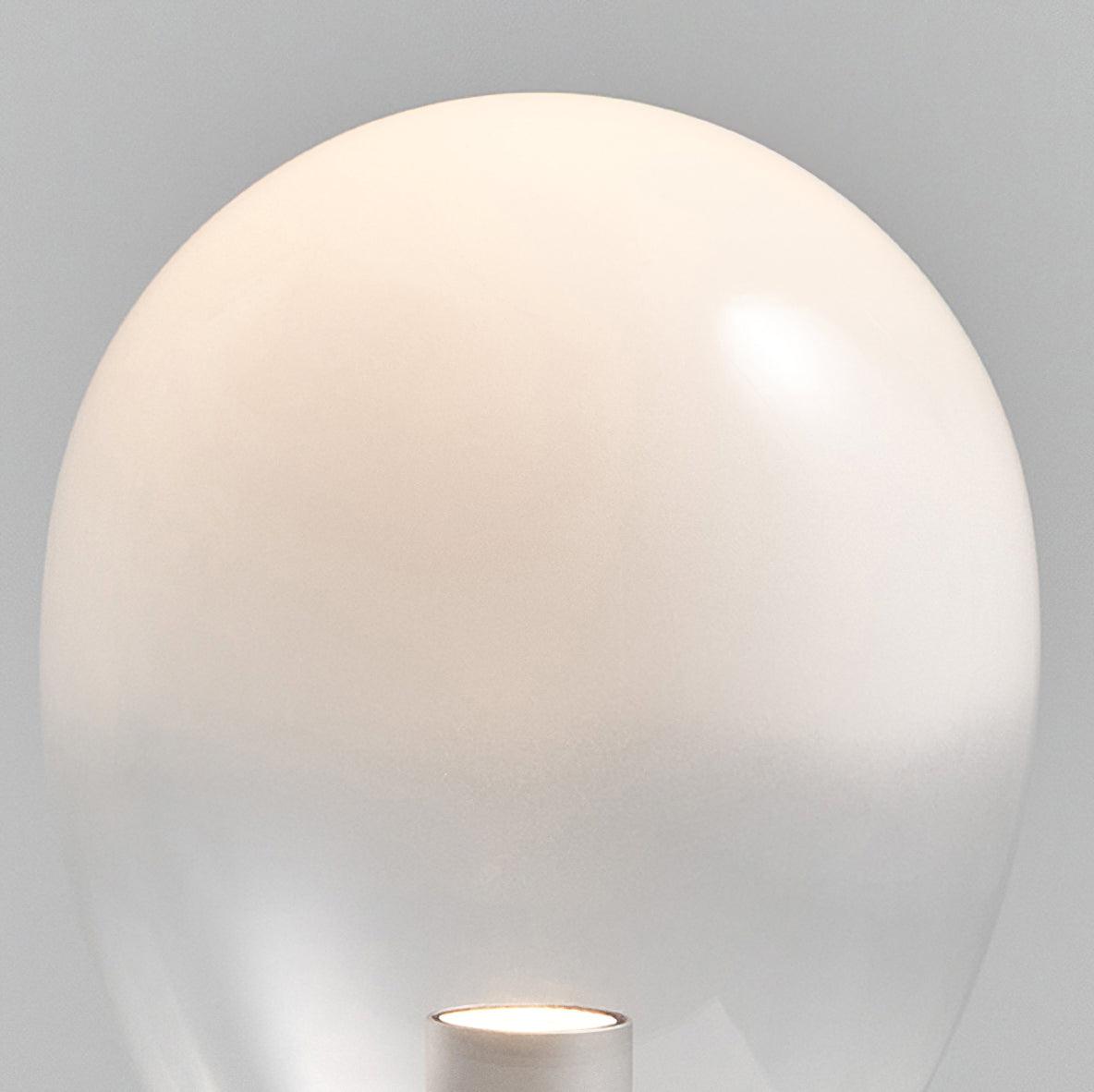 Unex Gold Glass Artistic Table Lamp-Neutral Decor