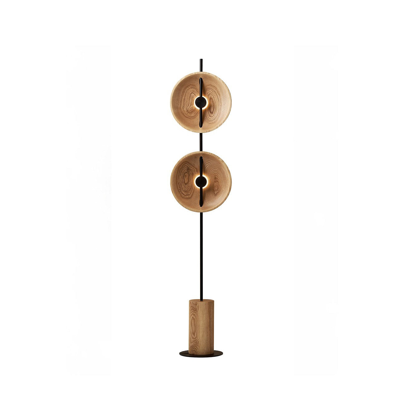 Mito Floor Lamp in a minimalist living room setting.