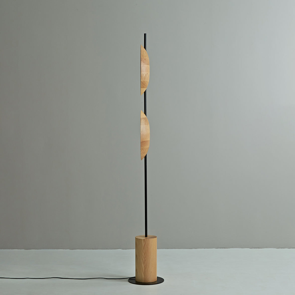 The Mito Floor Lamp in a home office environment.
