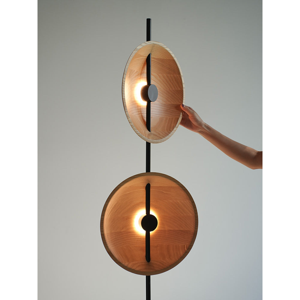 The Mito Floor Lamp as a statement piece in an entryway.