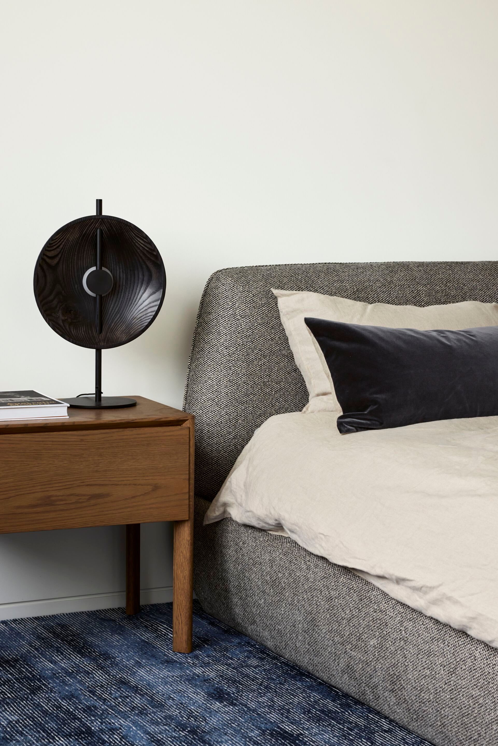 Front view of the Mito Table Lamp showing its elegant form.