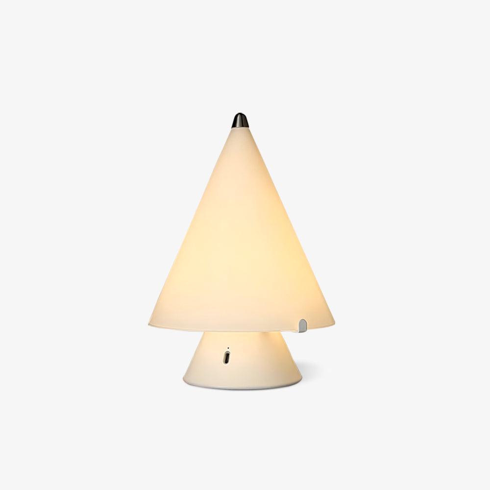 Lrtvin Minimalist Glass Table Lamp-Neutral Decor
