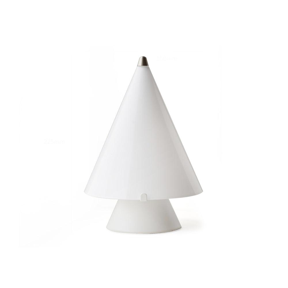 Lrtvin Minimalist Glass Table Lamp-Neutral Decor