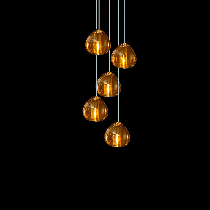 Gevlin Postmodern Luxury Cherry Crystal Pendant Lamp-Neutral Decor