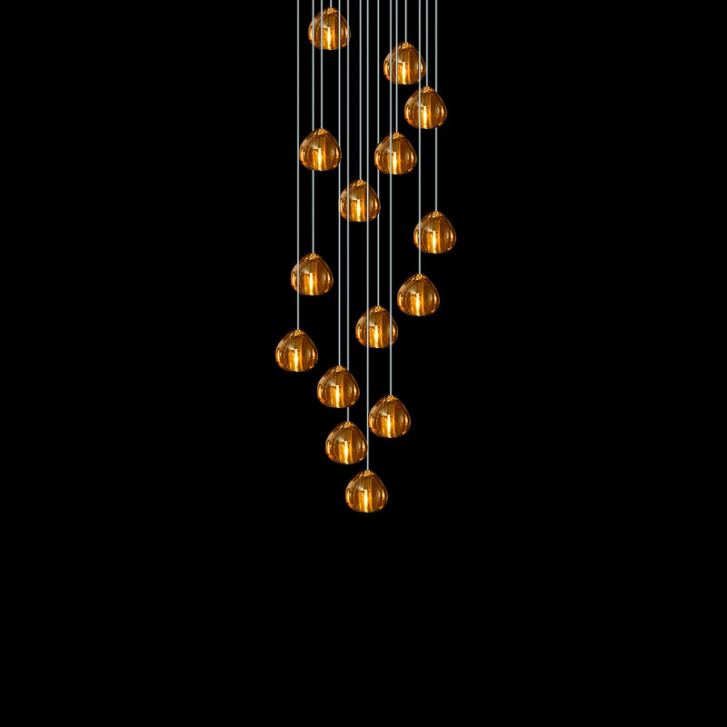 Gevlin Postmodern Luxury Cherry Crystal Pendant Lamp-Neutral Decor