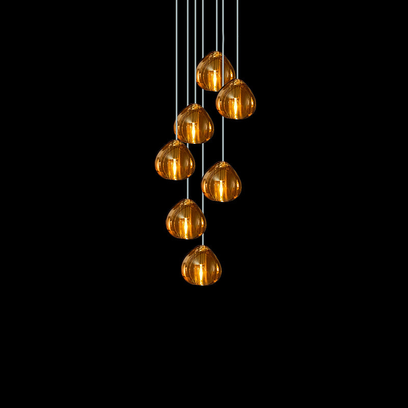 Gevlin Postmodern Luxury Cherry Crystal Pendant Lamp-Neutral Decor