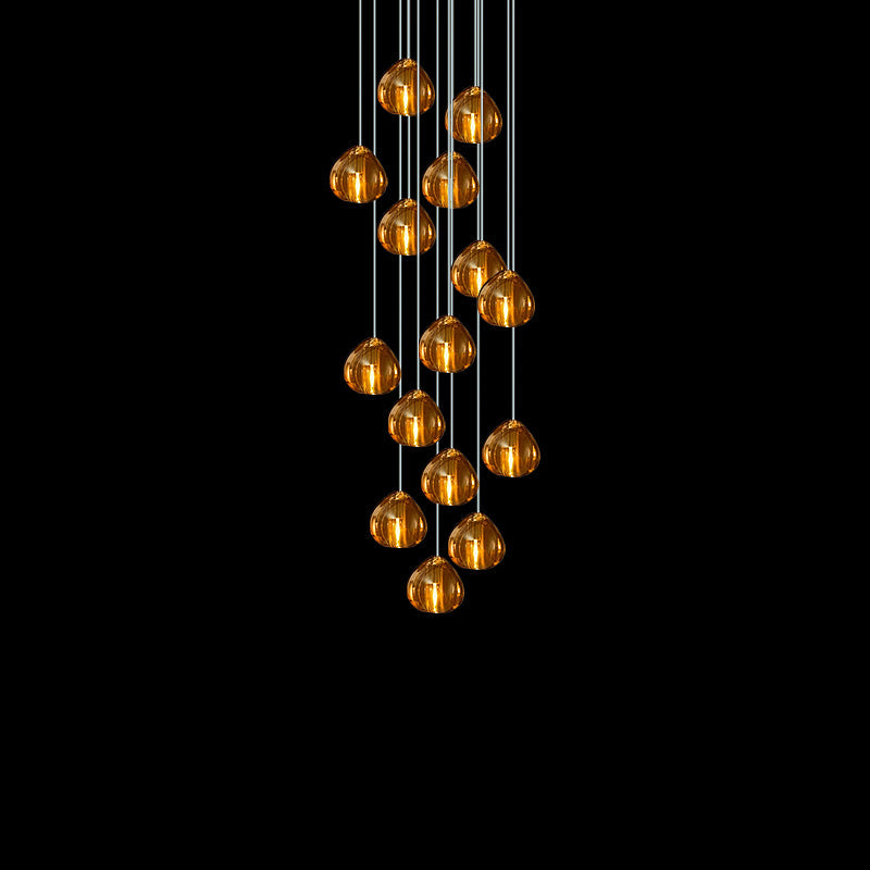 Gevlin Postmodern Luxury Cherry Crystal Pendant Lamp-Neutral Decor