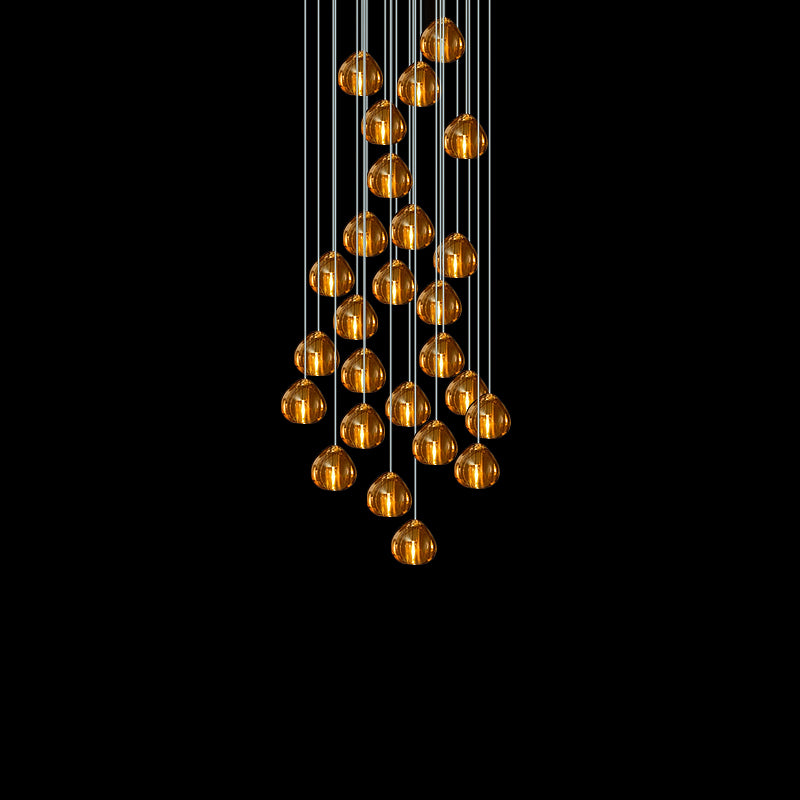 Gevlin Postmodern Luxury Cherry Crystal Pendant Lamp-Neutral Decor