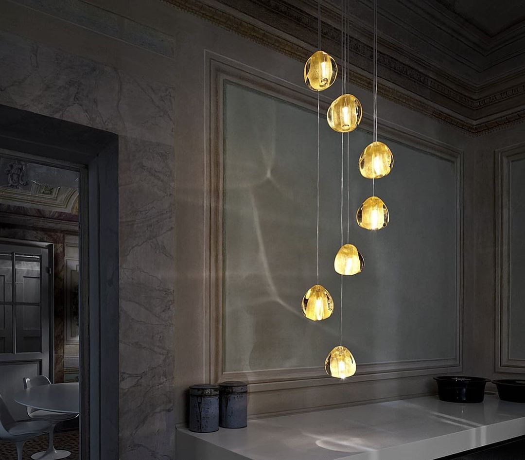 Gevlin Postmodern Luxury Cherry Crystal Pendant Lamp-Neutral Decor