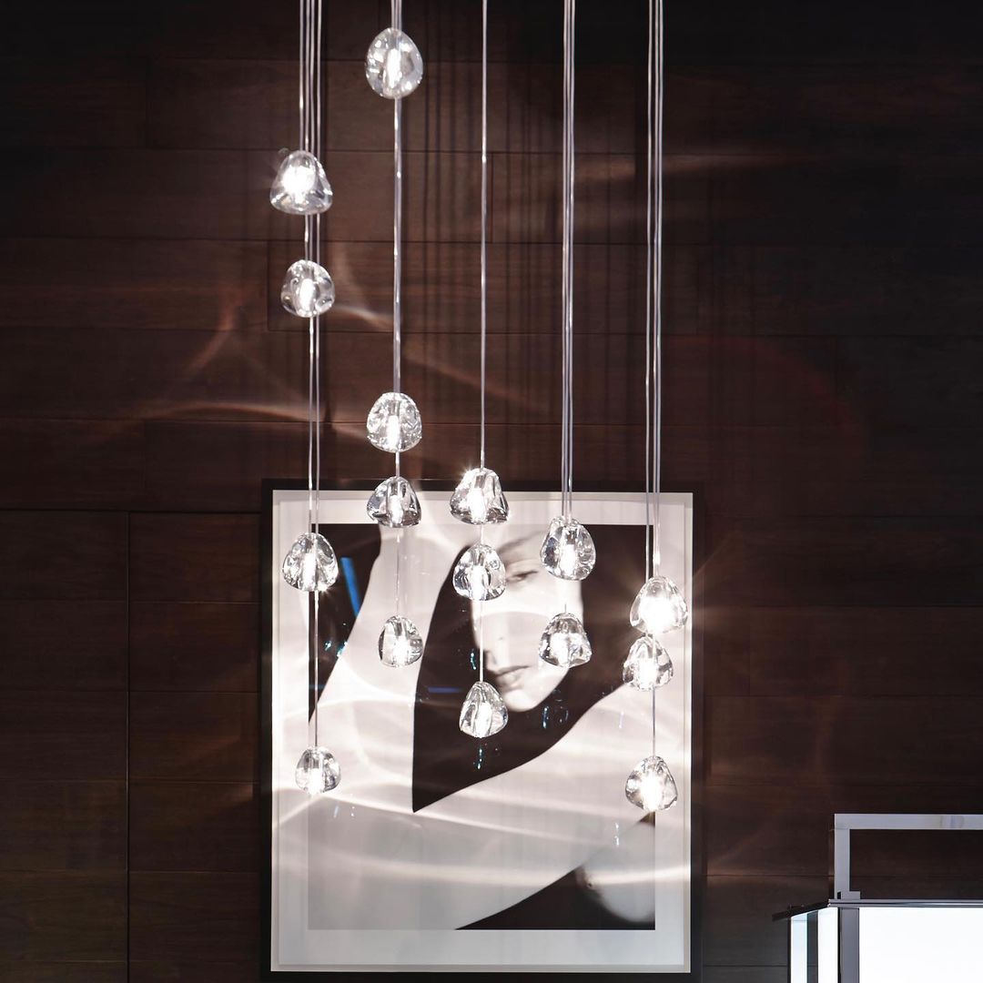 Gevlin Postmodern Luxury Cherry Crystal Pendant Lamp-Neutral Decor