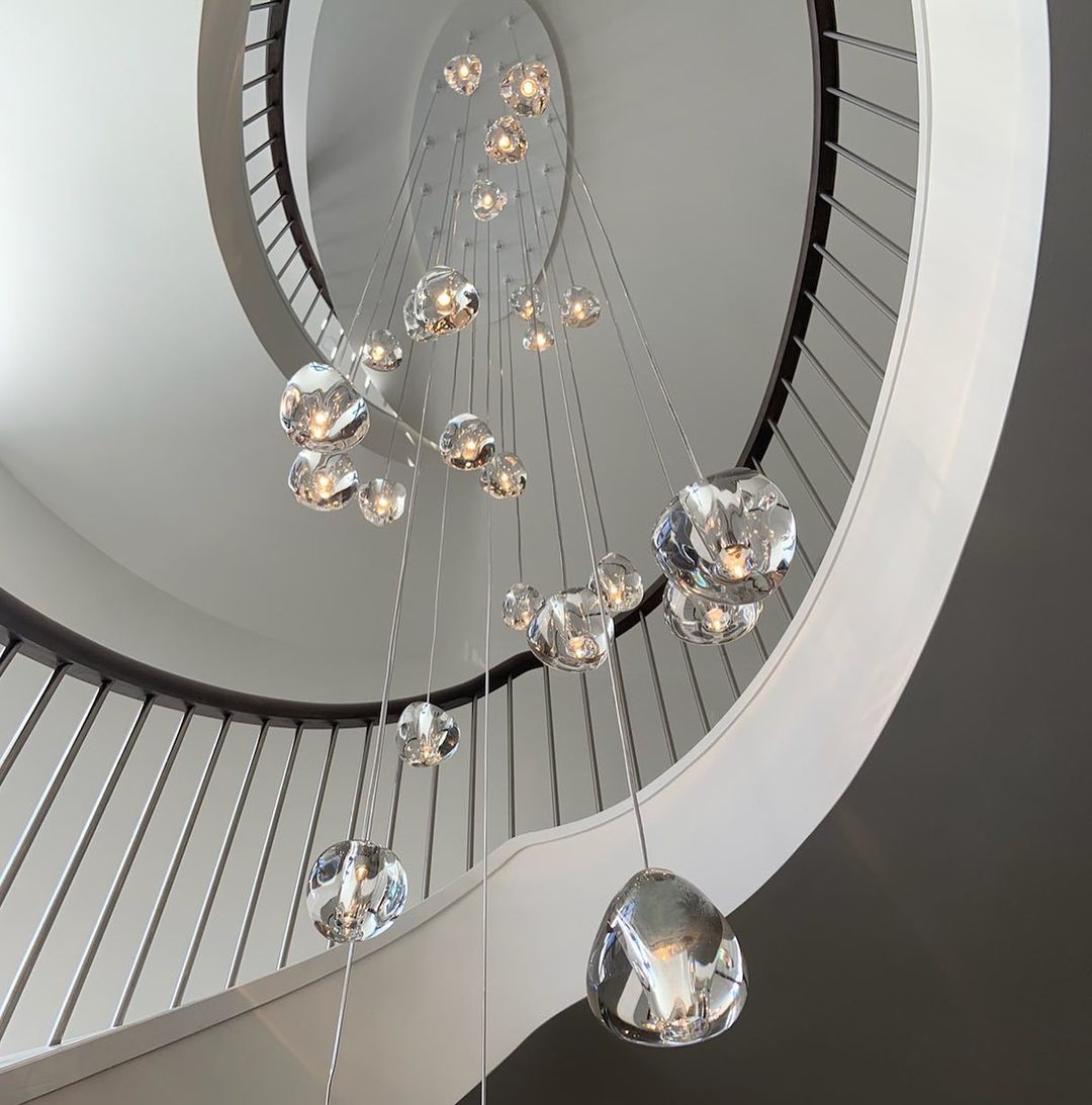 Gevlin Postmodern Luxury Cherry Crystal Pendant Lamp-Neutral Decor