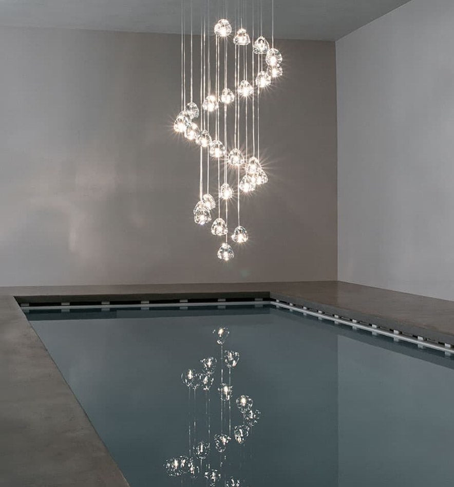 Gevlin Postmodern Luxury Cherry Crystal Pendant Lamp-Neutral Decor