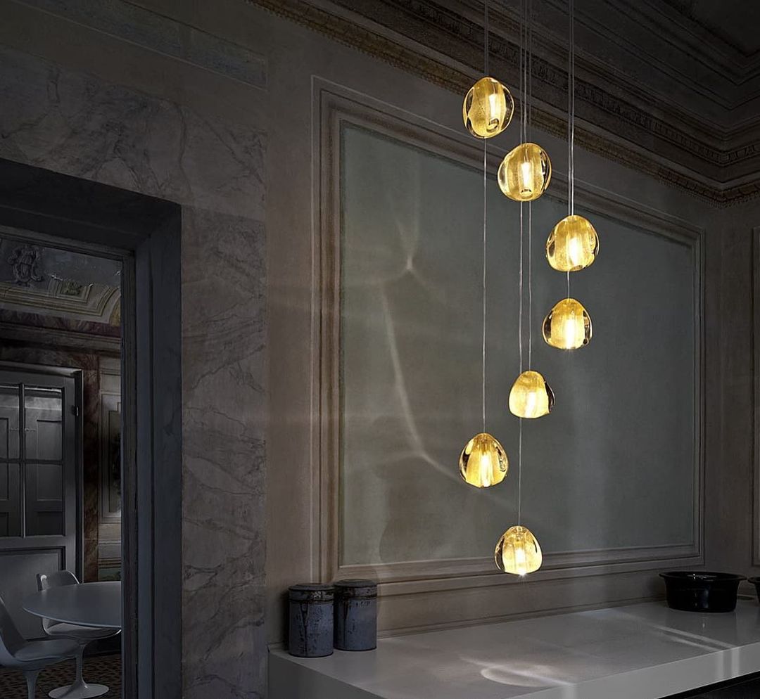 Gevlin Postmodern Luxury Cherry Crystal Pendant Lamp-Neutral Decor