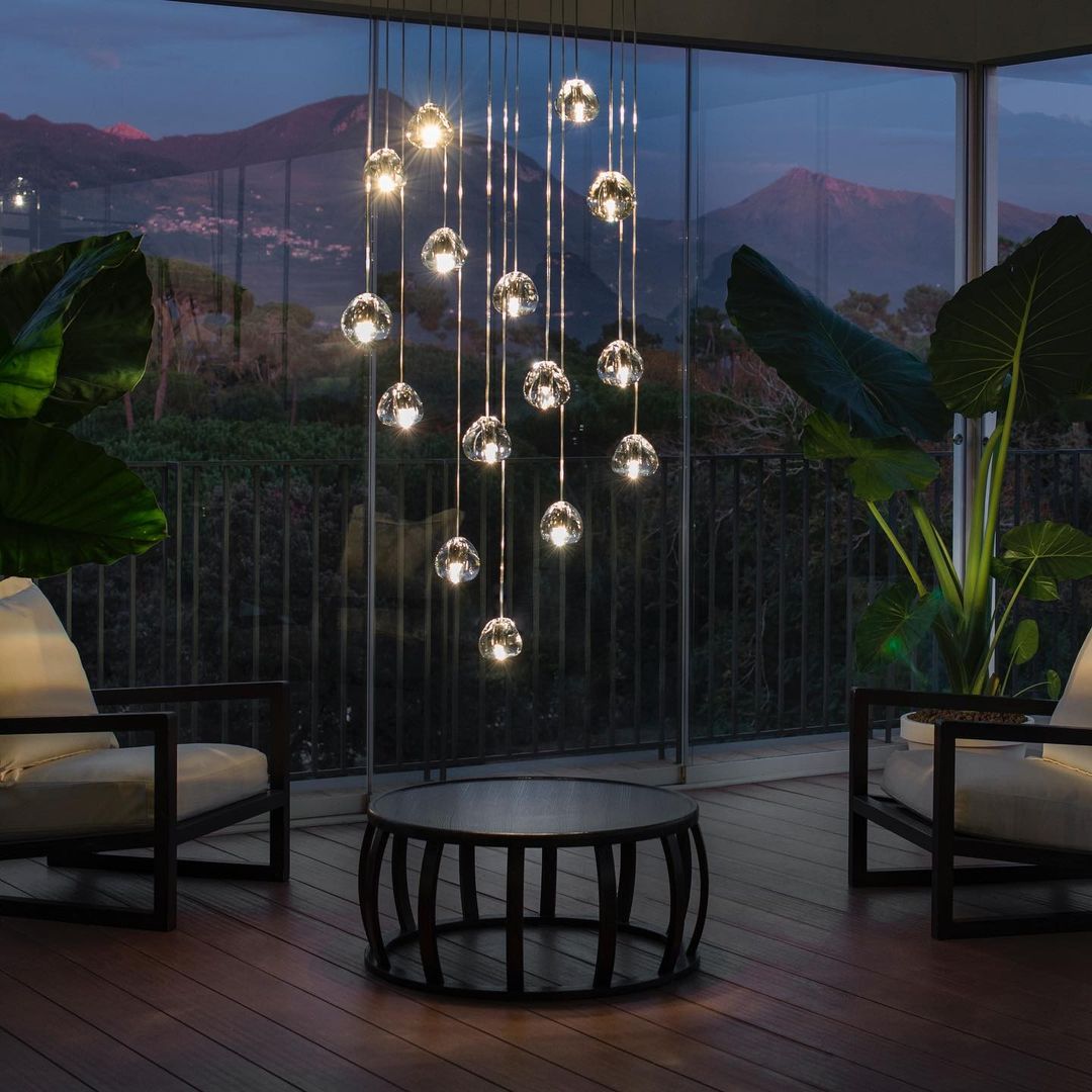 Gevlin Postmodern Luxury Cherry Crystal Pendant Lamp-Neutral Decor